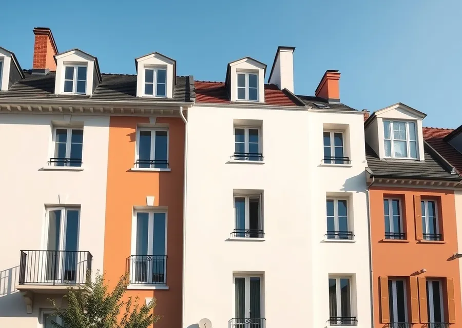 Façade rénovée par un artisan peintre dans les Alpes-Maritimes